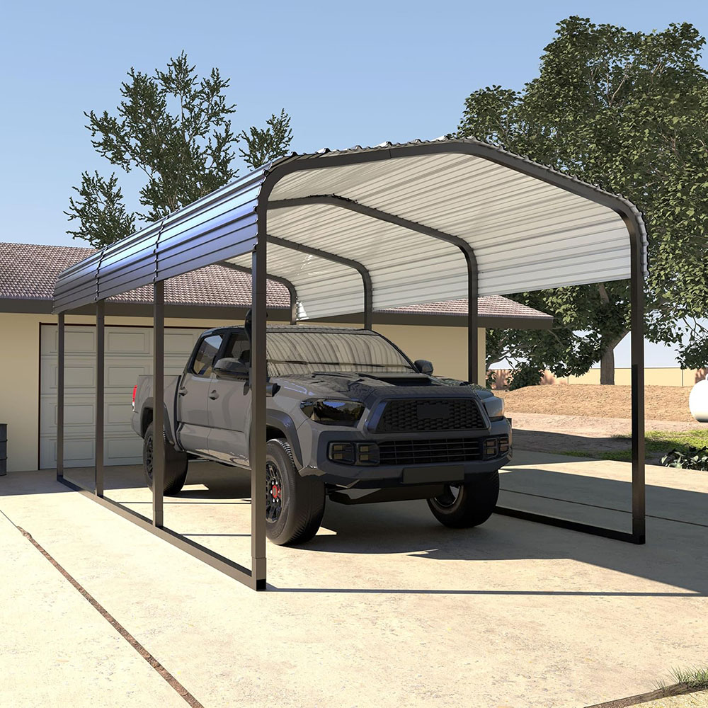 MUPATER Metal Carport, Heavy Duty Outdoor Carport Kit