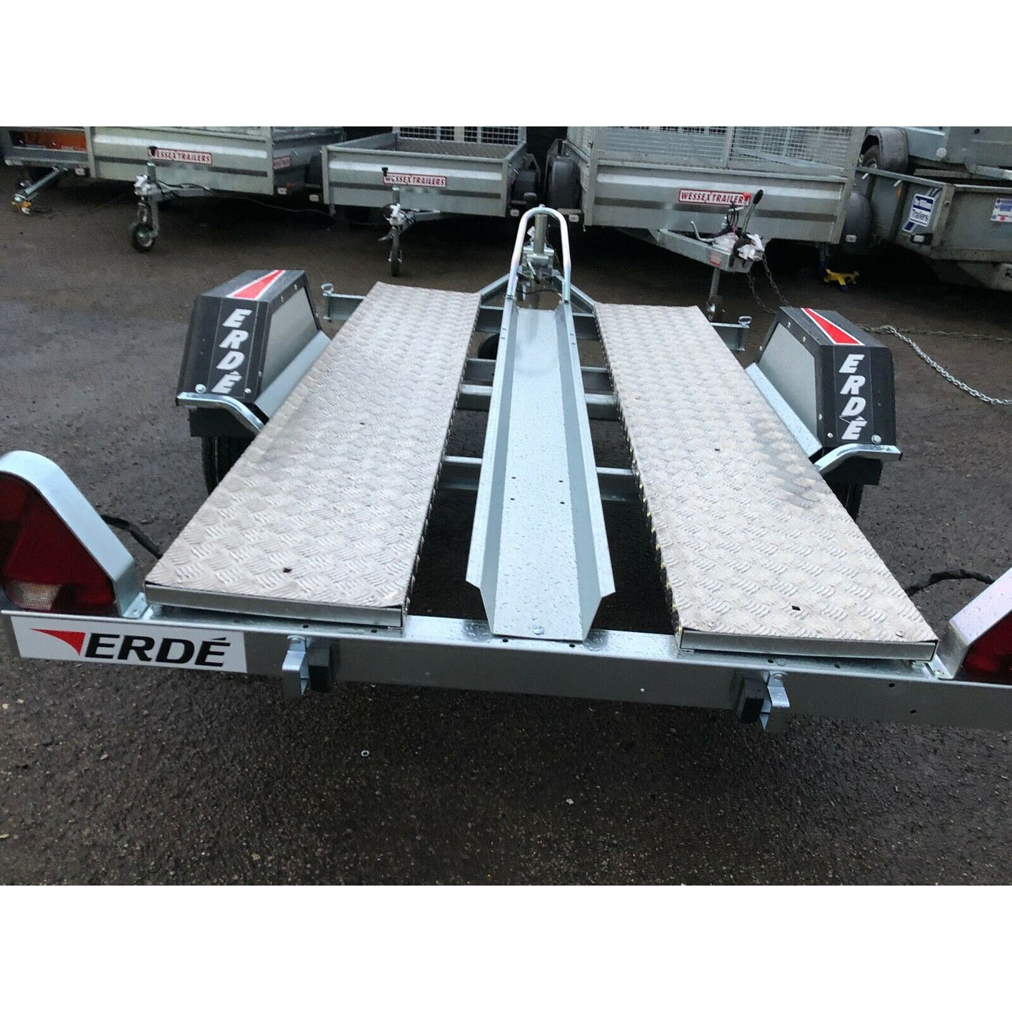 Erde CH451 Single Motorcycle Bike Motorcycle Trailer
