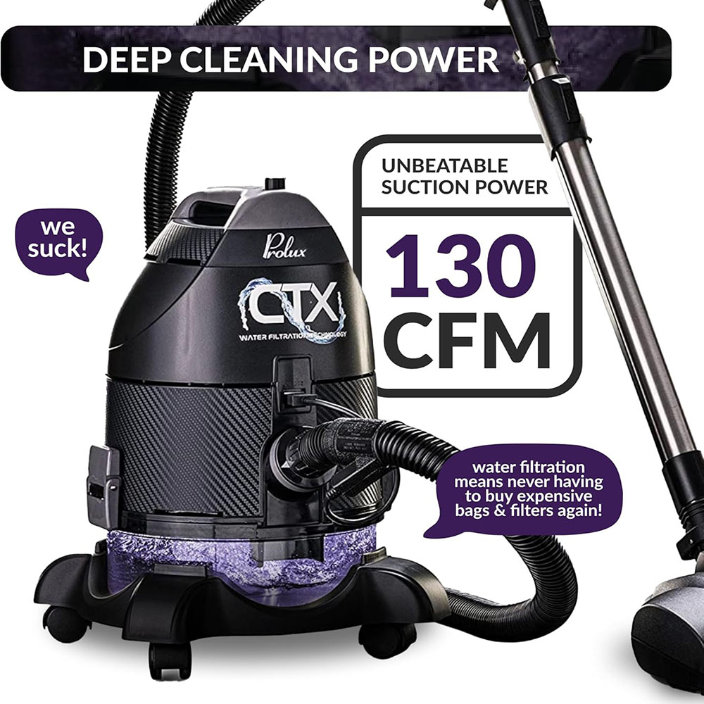 Prolux CTX Canister Vacuum & Air Purifier