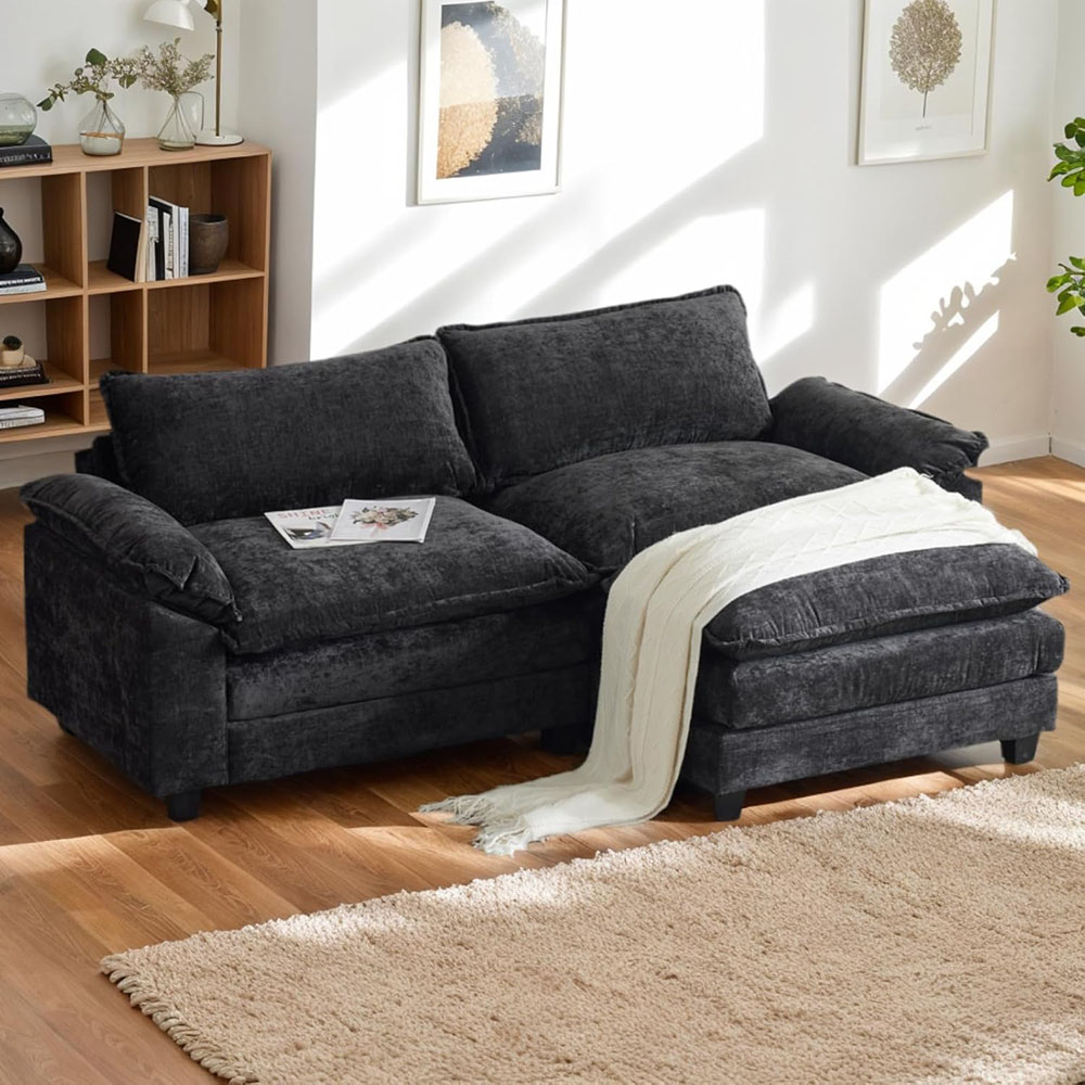 Karl home Sectional Sofa Modular Deep Seat Sofa Couch