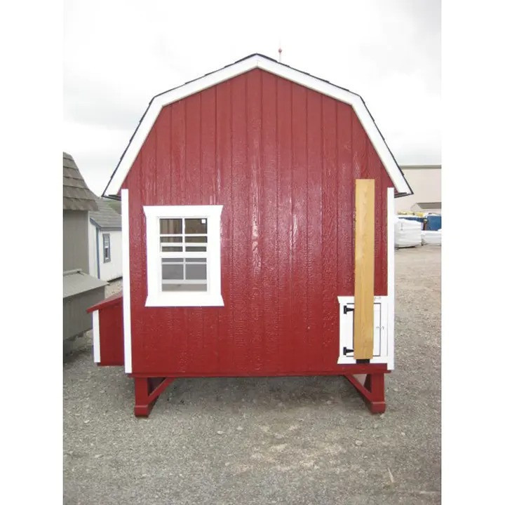58.6 Square Feet Walk In Chicken Coop with Nesting Box